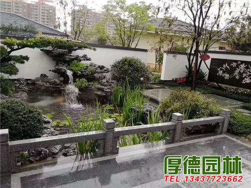 惠州楼顶露台花园专业景观绿化设计施工 设计公司哪里有,假山石头